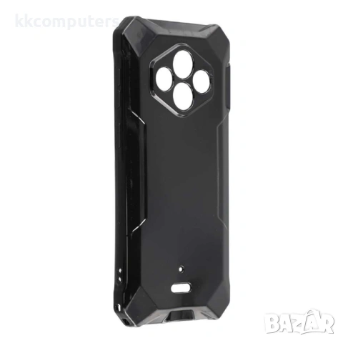 Мек TPU калъф за Ulefone RugKing 3 Pro с протектор и защита при изпускане – Черен, снимка 2 - Калъфи, кейсове - 54516792