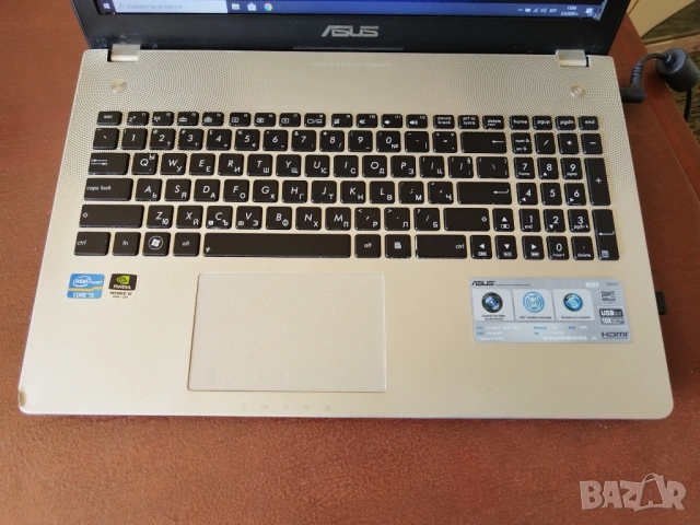 Лаптоп Asus N56VZ, снимка 5 - Лаптопи за дома - 54078399