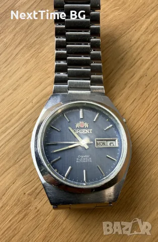 orient automatic мъжки механичен часовник в рядка вариация с джинсов цифер, снимка 8 - Мъжки - 55595009