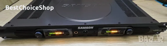 Усилвател на мощност Samson Servo 120A 60 вата на канал на 4 ома или 120 вата на 8 ома мостов режим, снимка 3 - Ресийвъри, усилватели, смесителни пултове - 55608609