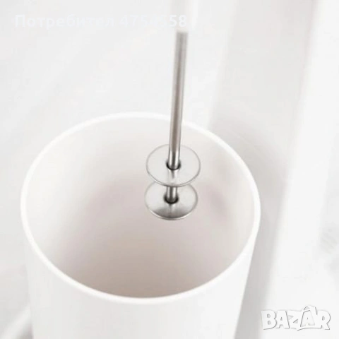 Миксер за фрапе, 100W, 450мл.мерителна чаша, Черен, бял, снимка 5 - Миксери - 54073530