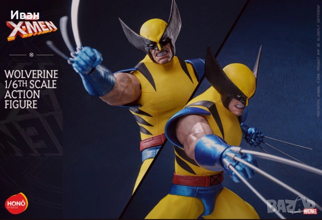 X-Men Wolverine Колекционерска фигура в мащаб 1/6 ОТ HOT TOYS , HONO STUDIO - МАРКА MARVEL, снимка 7 - Колекции - 54060147