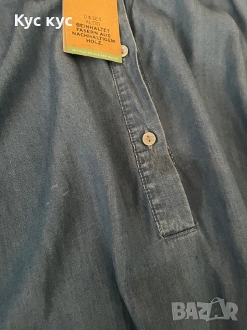 Чисто нова рокля деним., снимка 3 - Рокли - 54362931