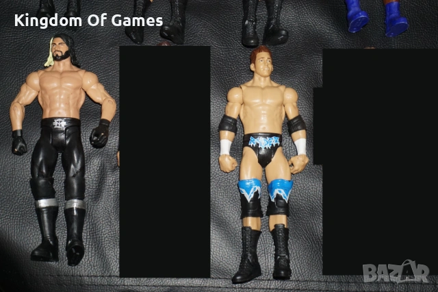 Кеч Фигури на Mattel и Jakks Pacific The Rock/Chris Jericho/Jeff Hardy/Cryme Time/Seth Rollins/Big E, снимка 7 - Колекции - 54303663
