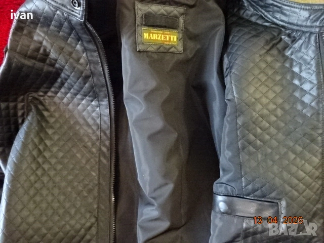 мъжко кожено яке, снимка 5 - Якета - 52910587