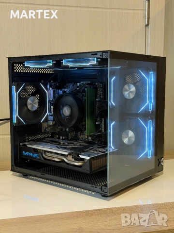 Геймърски компютър Ryzen 5 2400G, RX570, 8GB RAM, снимка 5 - Геймърски - 54681222