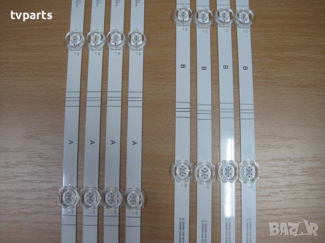 Лед подсветка JL.D550A1330-003YS-M_V01 за Hisense 55A6CG 8 диода, снимка 3 - Части и Платки - 55050872