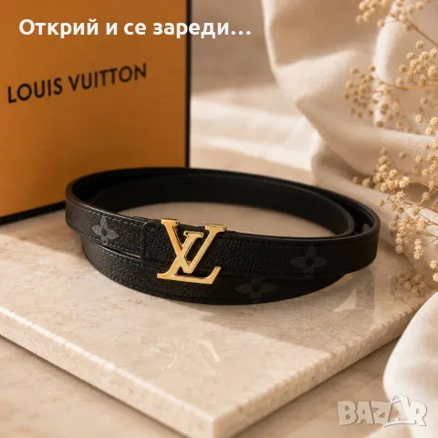 Дамски Колани с лого , снимка 3 - Колани - 55296103