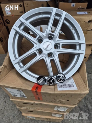 Джанти Dezent 17 цола 5х112, 7.5j , et30 Mercedes Vw Audi Skoda Seat, снимка 3 - Гуми и джанти - 54527724