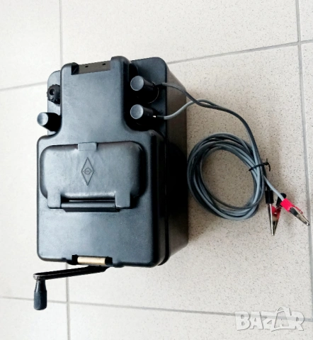 Мегаомметър, мегер М1101 - 1000V, снимка 4 - Генератори - 54099829