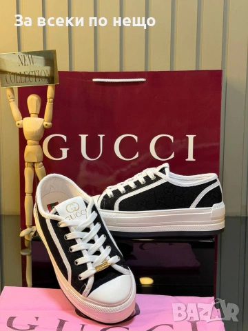 Gucci Дамски Маратонки👟Дамски Спортни Обувки Гучи👟Платненки Код SK1794