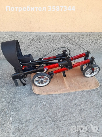 ролатор за възрастни Vermeiren QUADRI Light, снимка 15 - Ролатори - 54981489