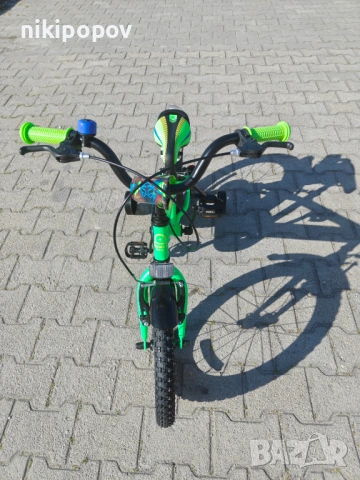 BG Детски велосипед 16" MASTER зелен, снимка 6 - Велосипеди - 54334239