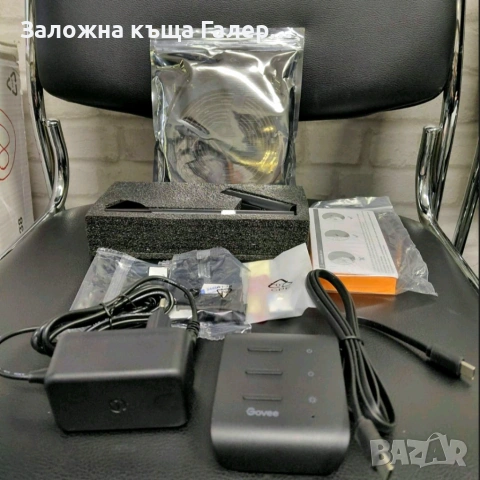 Смарт LED подсветка за телевизор Govee 3 Lite (40–50"), снимка 5 - Стойки, 3D очила, аксесоари - 54572280