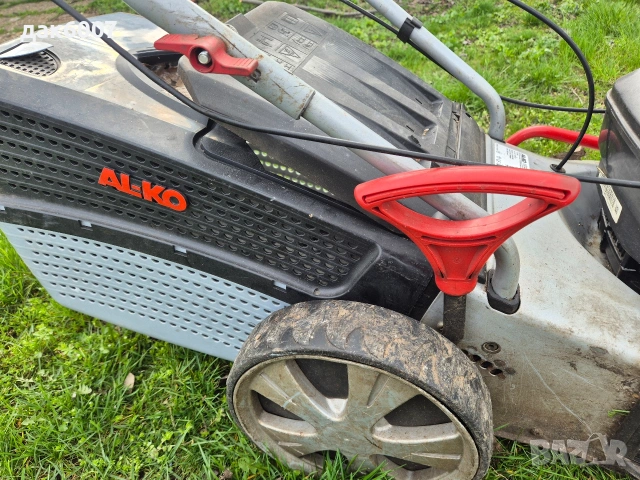 Бензинова косачка "AL-KO 190cc" с Кош, снимка 2 - Градинска техника - 54036287