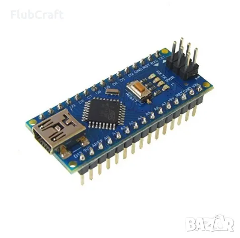 Arduino Nano Mini USB, снимка 2 - Друга електроника - 55450304