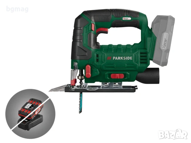 PARKSIDE 20V безжичен прободен трион-зеге PSTDA 20-Li B3,без батерия и зарядно устройство