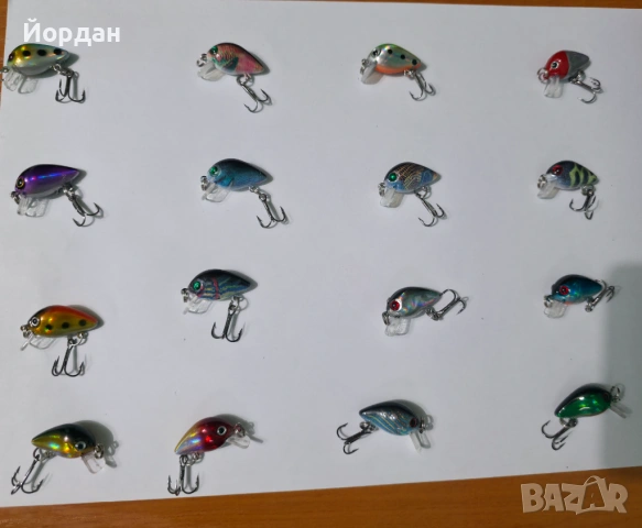Воблери за риболов, снимка 7 - Стръв и захранки - 54782302