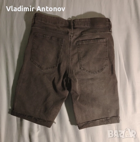 Сиви дънкови шорти, снимка 2 - Къси панталони - 54704040