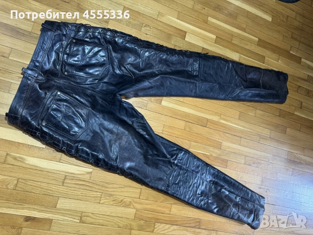 Много качествени мото панталони от естествена кожа, снимка 3 - Панталони - 55324212