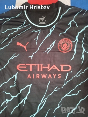Манчестър Сити фланелка , снимка 3 - Футбол - 54015365