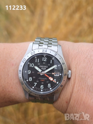 Seiko 5 Sports Field ‘Deploy’ Mechanical GMT, снимка 9 - Мъжки - 54886225