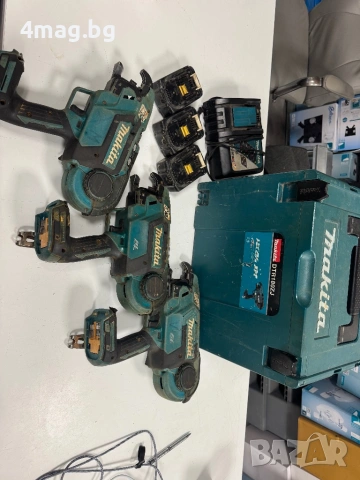 комплект арматуровръзвачки Makita DTR180ZJ – 3 броя, снимка 4 - Бормашини - 53975474
