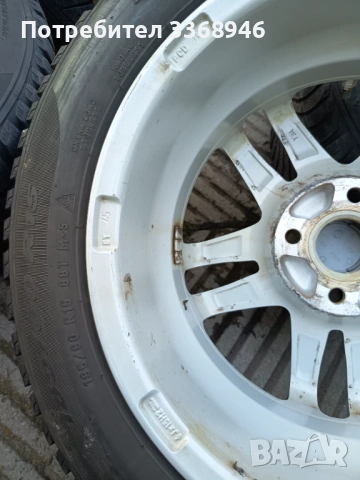 Джанти DEZENT 15" 4X100 с гуми 185/60/15, снимка 10 - Гуми и джанти - 54600264