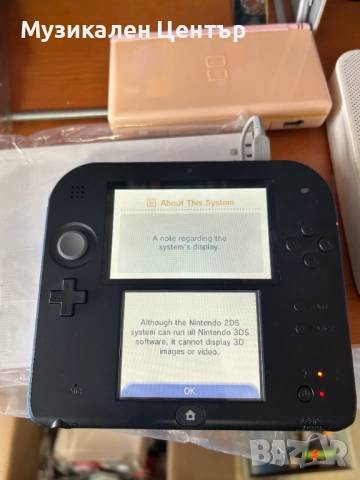 Nintendo 2Ds НОВО БЕЗ ЗАРЯДНО !!!, снимка 2 - Nintendo конзоли - 54764248