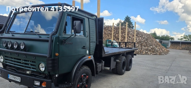 КАМАЗ 53212 6х4, 1993 г. – Напълно обслужен, двигател на 8000 км, теглич, снимка 4 - Камиони - 55023828