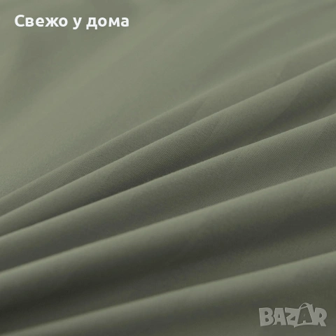 Комплект спално бельо 160x200 см с 2 калъфки 70x80 см, сатенени райета, микрофибър/памук, снимка 4 - Спално бельо - 55159295