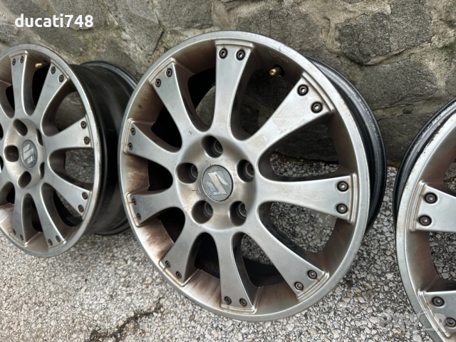 ОЕМ лети джанти 16" 5х114,3 - Suzuki SX4, Fiat Sedici, Toyota, снимка 4 - Гуми и джанти - 54392153