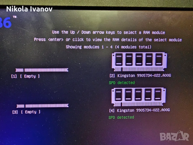 2X16GB 32GB DDR4 2666Mhz Kingston RAM памет | CL19 | Тествана! | MemTest PASS | За настолен компютър, снимка 7 - RAM памет - 54556205