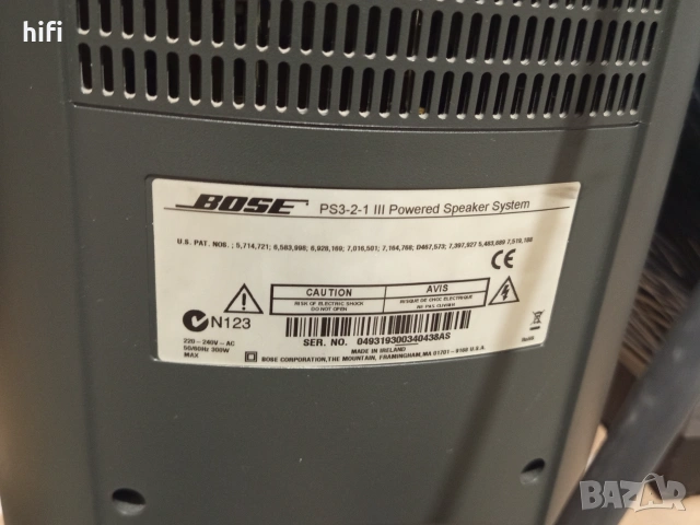 Аудиосистема Bose PS3-2-1 III, снимка 4 - Аудиосистеми - 55063154