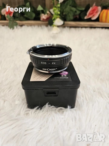 Адаптер Canon EOS EF EF-S към Fuji X FX, K&F Concept