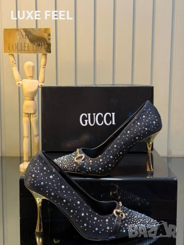 GUCCI ⚜️Дамски Обувки , снимка 4 - Дамски обувки на ток - 54152334