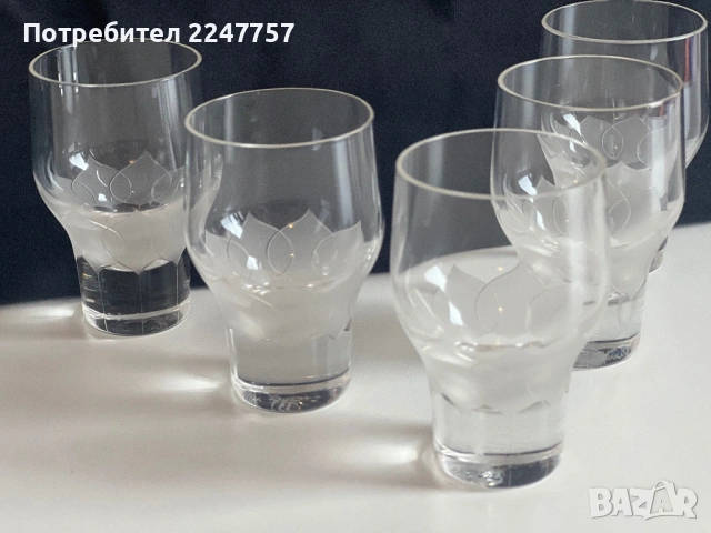 Кристални чаши Rosenthal Studio Line Lotos, снимка 3 - Сервизи - 54005614