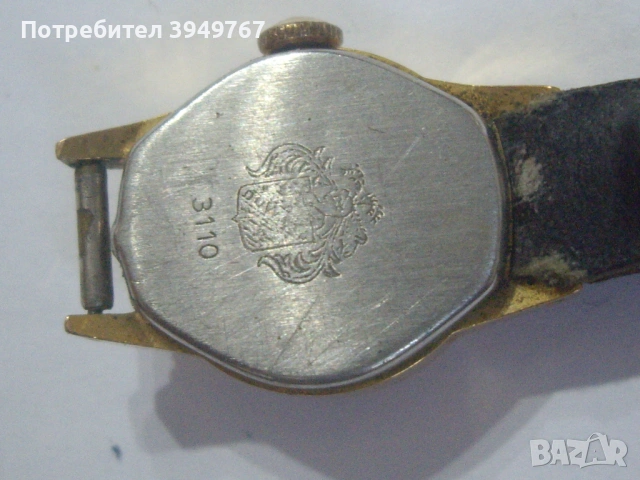 Стар дамски позлатен часовник., снимка 3 - Дамски - 54531324