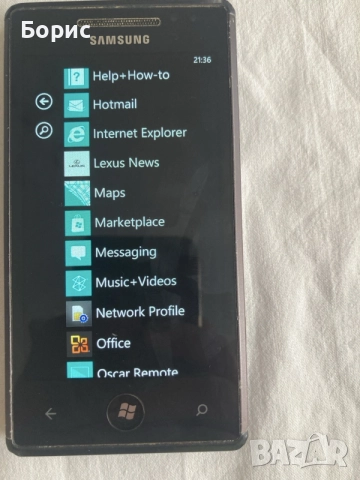 Samsung I8700 Omnia 7, отличен, снимка 5 - Samsung - 55528812
