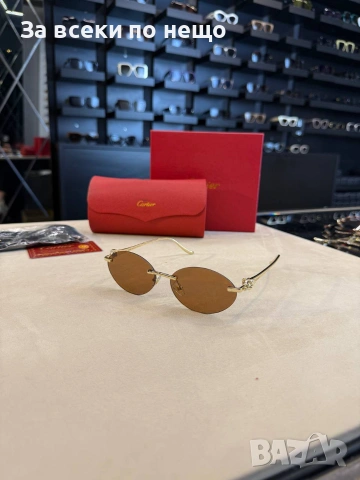 Cartier Слънчеви Очила С UV400 Защита Картие - Различни Цветове Код SK1735, снимка 3 - Слънчеви и диоптрични очила - 55074376