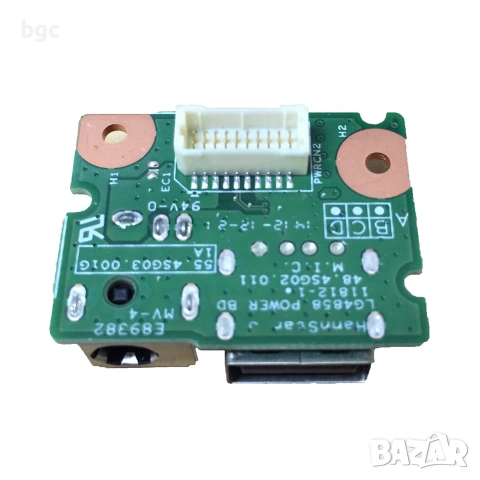 НОВА Захранваща Букса за лаптоп DC Power Charge Jack PJ622 Lenovo G580 G585 USB Board, снимка 6 - Части за лаптопи - 55133930