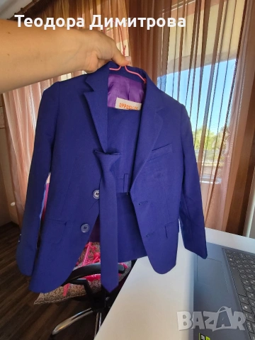 Детски костюм OPPOSUITS – син, 6 г. (110-116)