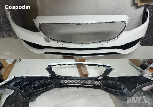 Мерцедес Брони Накрайници ауспух хром W171,W205,W246. Бленда задна броня W222. , снимка 2 - Аксесоари и консумативи - 22372791