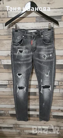  Dsquared2-дамски дънки S/M-(A171), снимка 10 - Дънки - 55638914