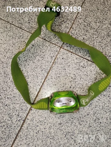 Petzl Tikkina челник зелен, снимка 2 - Къмпинг осветление - 55666516