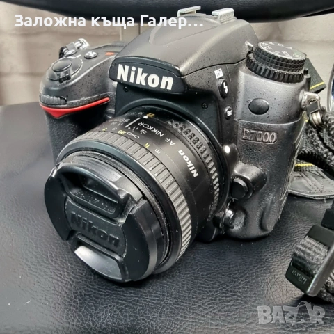 Фотоапарат Nikon D7000 с обектив Nikon AF Nikkor 50mm f/1.8D, снимка 2 - Фотоапарати - 54482371
