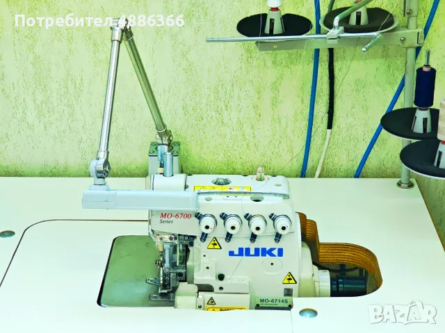 Продавам четири конечен оверлог JUKI MO 6714 S, снимка 3 - Други машини и части - 55291082