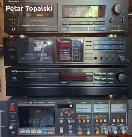 PIONEER CT-S610,LUXMAN K-112,DENON DRS-810, снимка 2 - Декове - 54542361