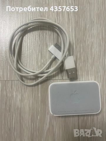 оригинална Apple Docking Station с USB кабел, снимка 2 - Резервни части за телефони - 55155622