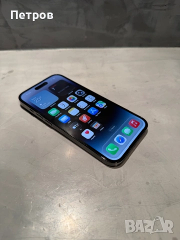 КАТО ЧИСТО НОВ Iphone 14 Pro 256 GB Black , снимка 7 - Apple iPhone - 54465661